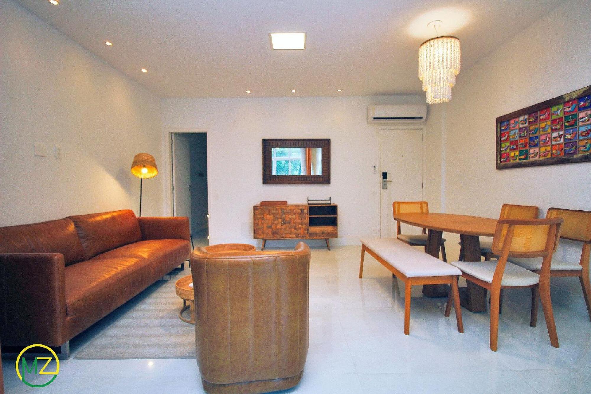Apartemen Luxuoso 4 Quartos 8 Pessoas Em Ipanema Rio de Janeiro